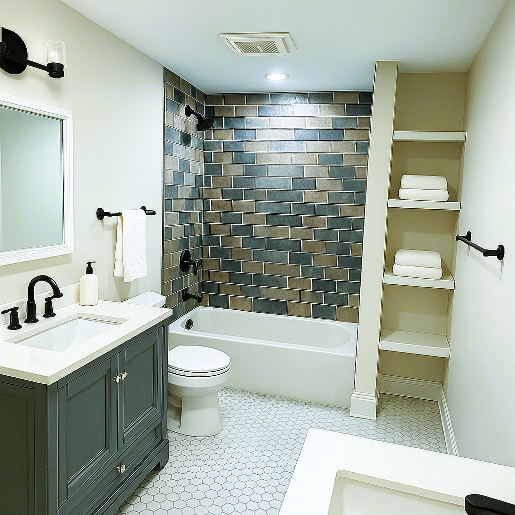Bathroom renovation by ADM Solutions